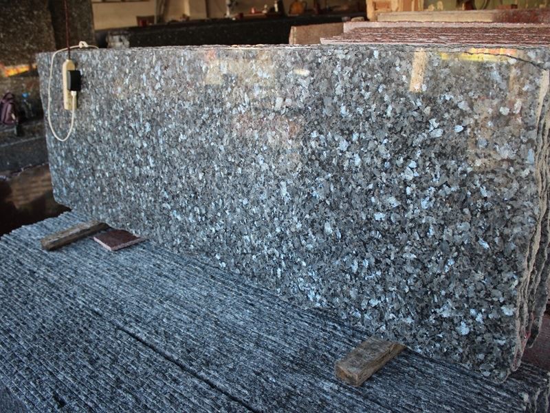 Blue Pearl Granite 60up slab