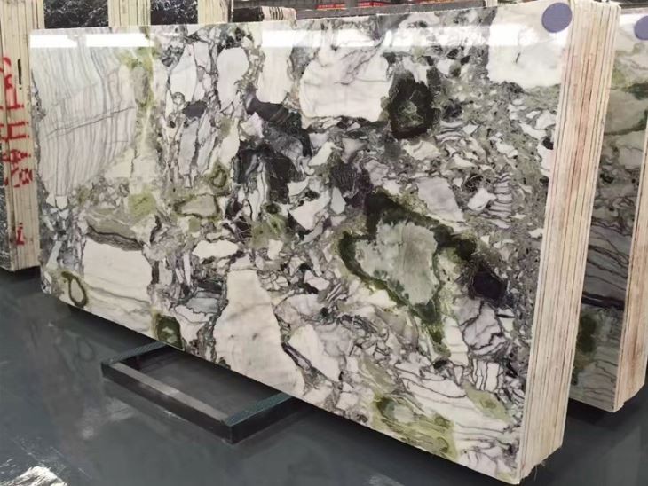 China White Beauty Marble Slab