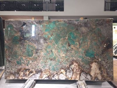 Lembaran Granit Amazonit Hijau