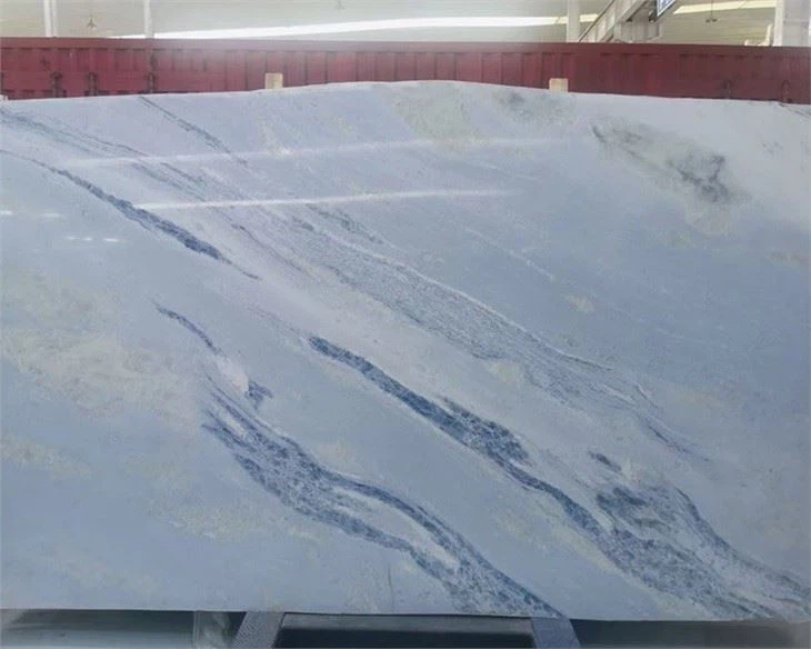 Blue Sky Clouds Marble