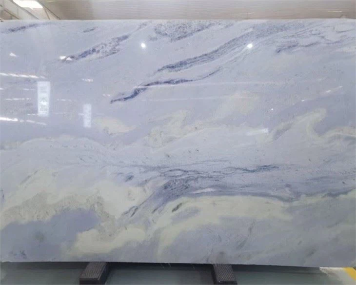 Blue Sky Clouds Marble