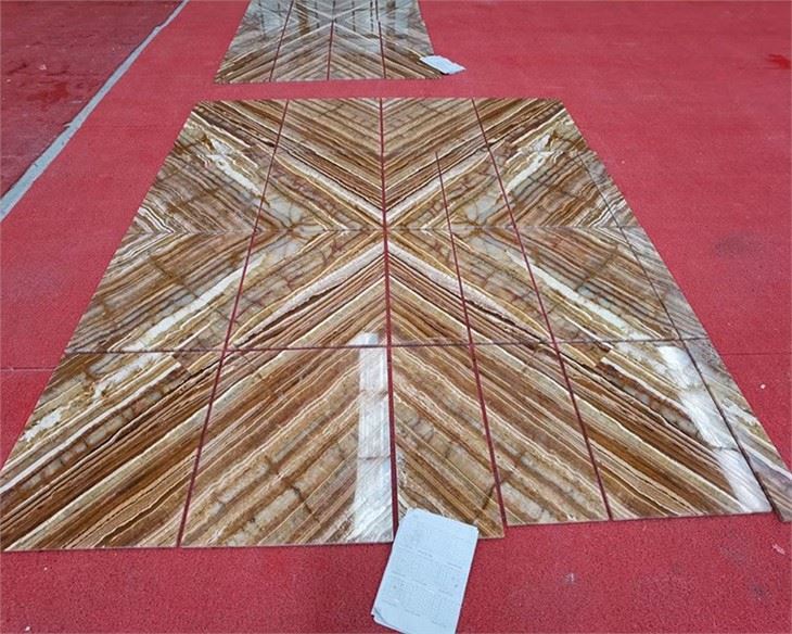 Brown Onyx Slabs
